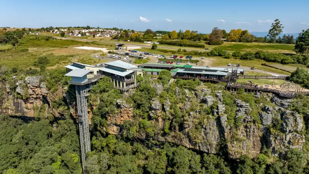 Graskop Gorge Lift Company - Aerial View