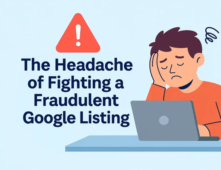 Think Your Google Business Listing Is Safe? Think Again